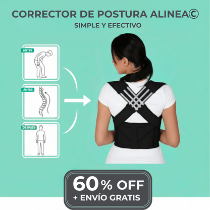 Corrector de Postura Alinea©️ - Edición Limitada Espalda Sana