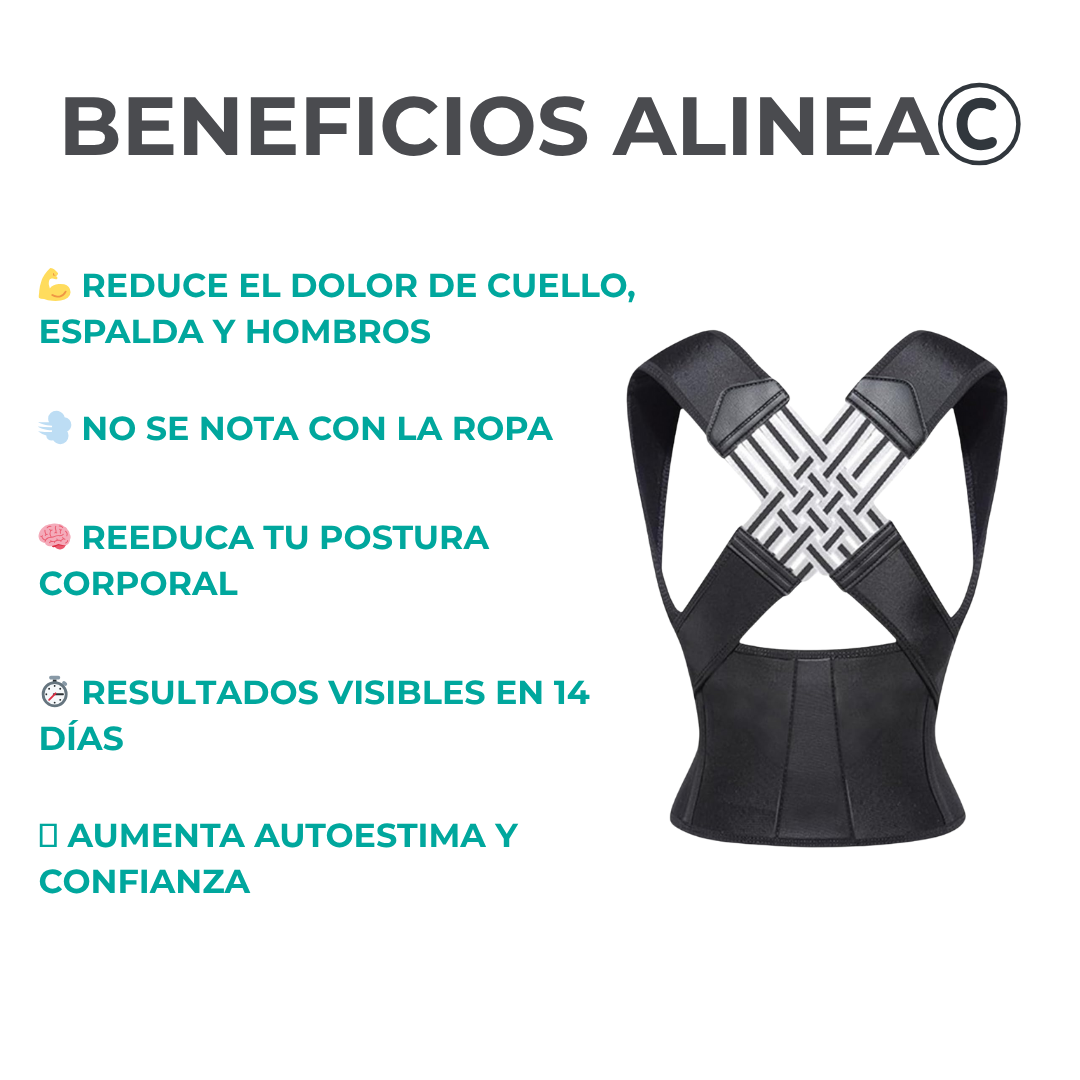 Corrector de Postura Alinea©️ - Edición Limitada Espalda Sana