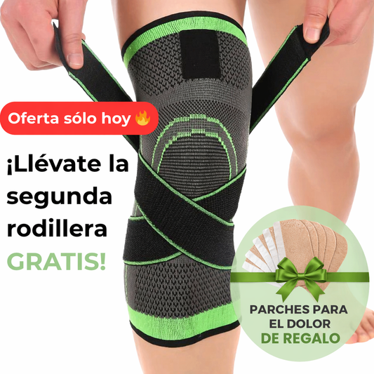 Rodillera Prosalud©️ – Alivio y soporte para tu rodilla 👉 2x1 + Parches GRATIS